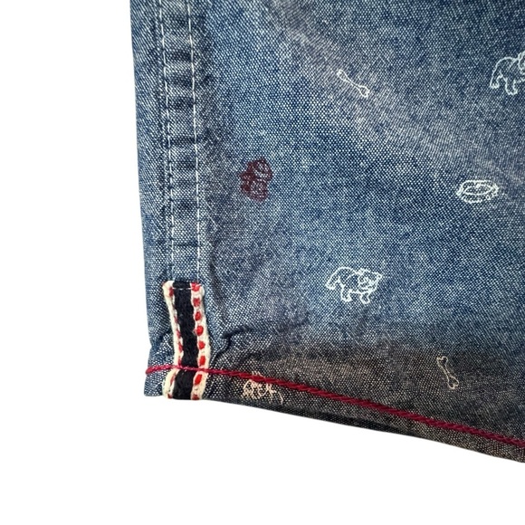 Best in Show by Tranquility Mayhem bulldog Button Down L mt22 - Picture 3 of 8